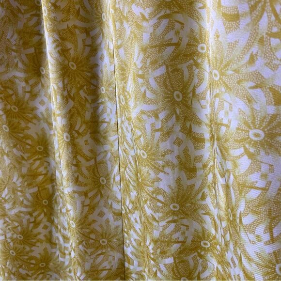 Cinq a Sept Milicent Maxi Yellow Dress Floral Print Size 2 - Picture 8 of 9